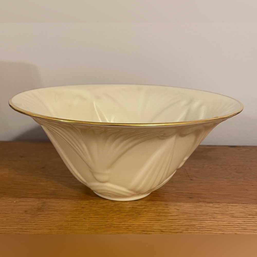 Lenox Vintage Porcelain Cream Deep Bowl